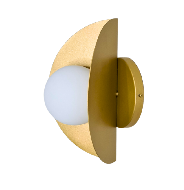 Arandela Alliance Chapy Alumínio e Vidro 1L G9 240x160mm Bivolt 4091/1
