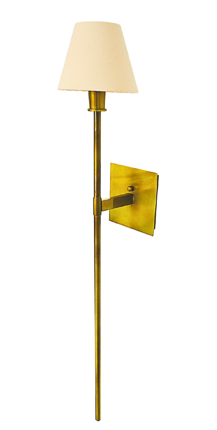 Arandela Alliance Cent Alumínio e Tecido 1L E27 1000x210mm Bivolt 4085/1