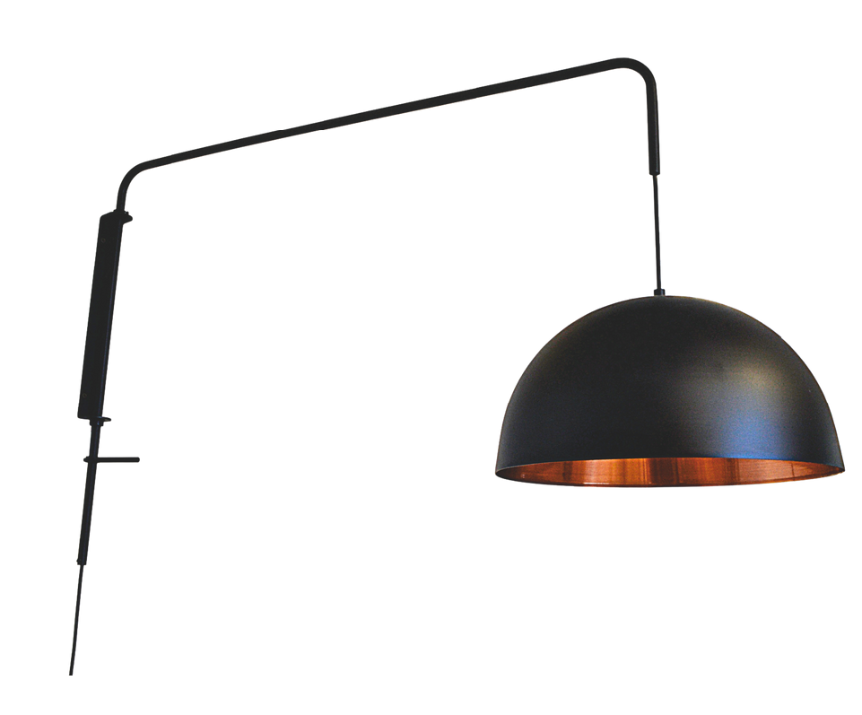 Arandela Alliance Pesc Alumínio 1L E27 900x500mm Bivolt 4082/1