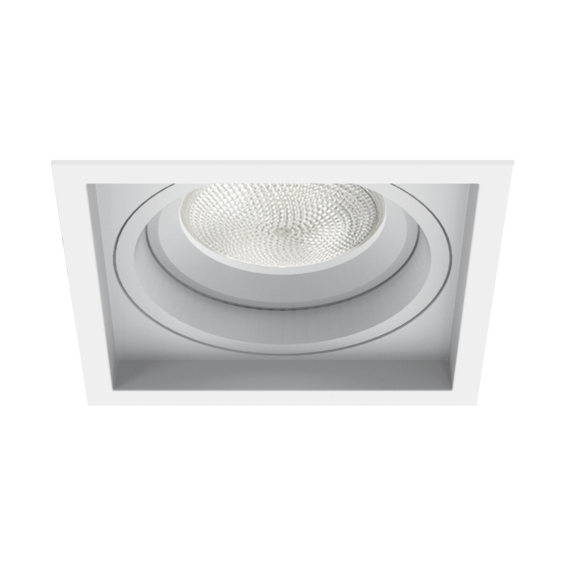 Embutido Interlight Micro Borda Recuado 1L PAR20 115x115x38mm IL 4706