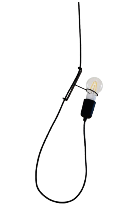 Pendente Alliance Kayen Alumínio 1L E27 120mm e Cabo 1500mm e Suporte Regulável Bivolt 2047/1