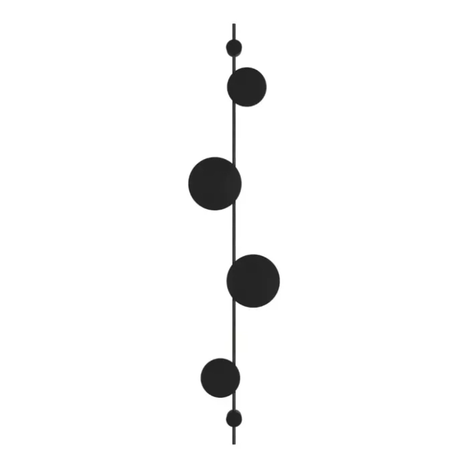 Arandela TKS Moon G Metal 4L G9 340x70x1600mm 6097