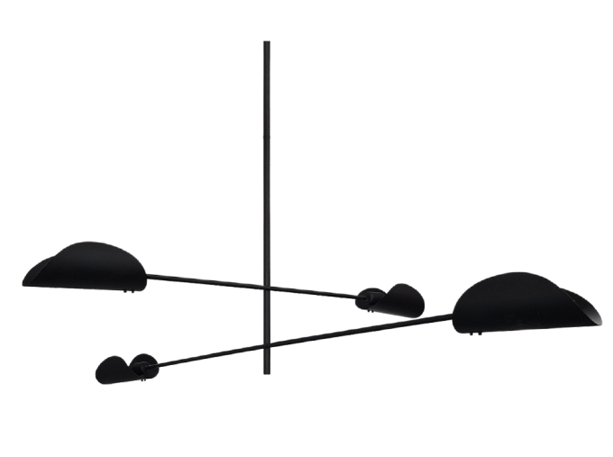 Pendente Alliance Couch Alumínio 4L E27 800x1700mm Bivolt 2057/4