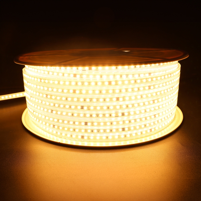 Fita LED Nordecor 10w/mt 120 leds IP65 10mm 220V 3000K (Rolo 100 metros) 7254