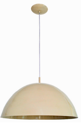 Pendente Alliance Duke Alumínio 1L E27 Ø500x250mm Bivolt 2036/1