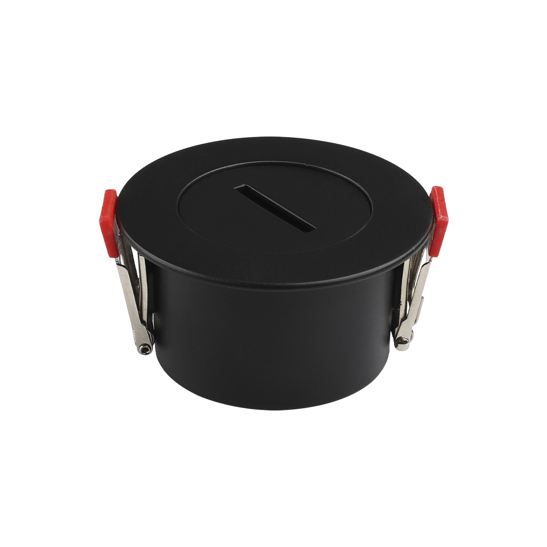 Canopla de Embutir Nordecor para Sity Preto 6657
