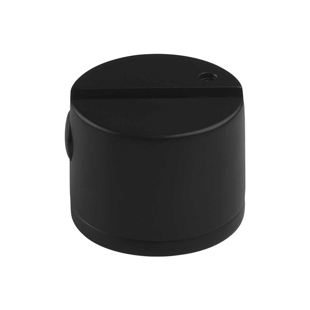 Canopla Fixadora Nordecor para Cinta Sity Preto 6658
