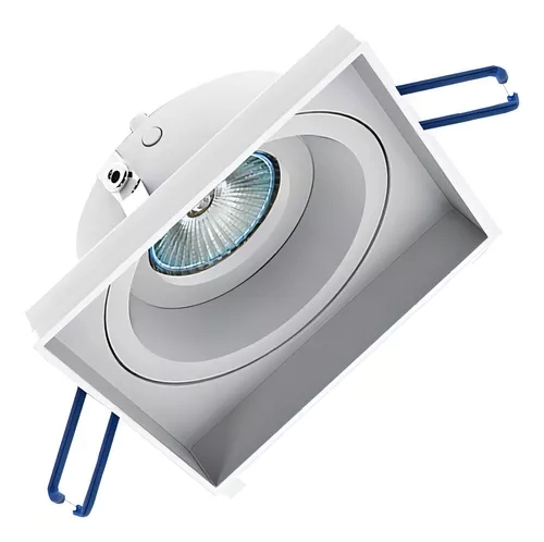 Embutido Interlight No Frame Recuado 1L Dicroica MR16 103x103x46mm IL 4718