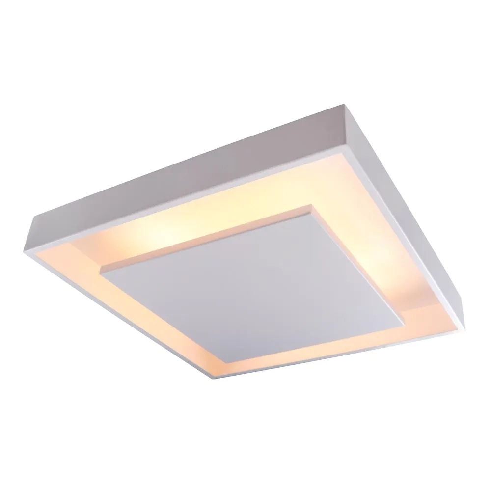Plafon Rebatedor Bella Ghost Branco 16,8 watts 3000K 90x470x470mm GD021LW