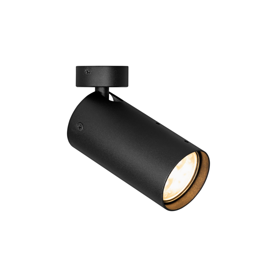 Spot Sobrepor Direct Light Spotled 7,6 watts Bivolt 34° 2700K IRC90 IP66 Ø60x160mm DL SP2