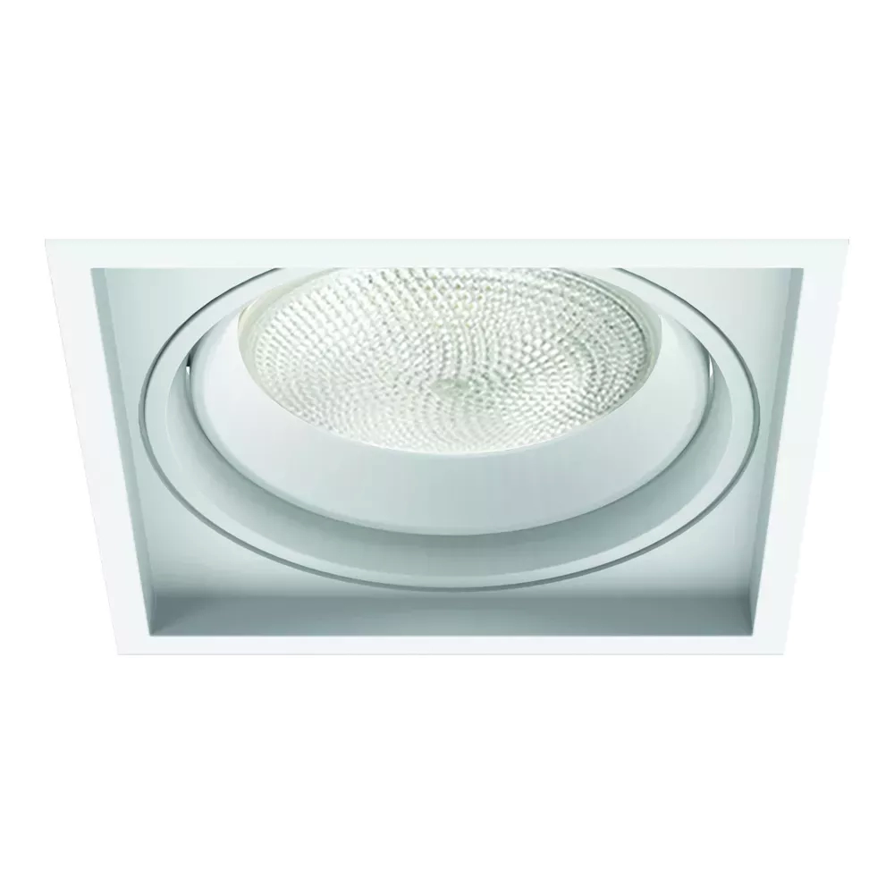 Embutido Interlight Micro Borda Recuado 1L Par30 155x155x53mm IL 4729