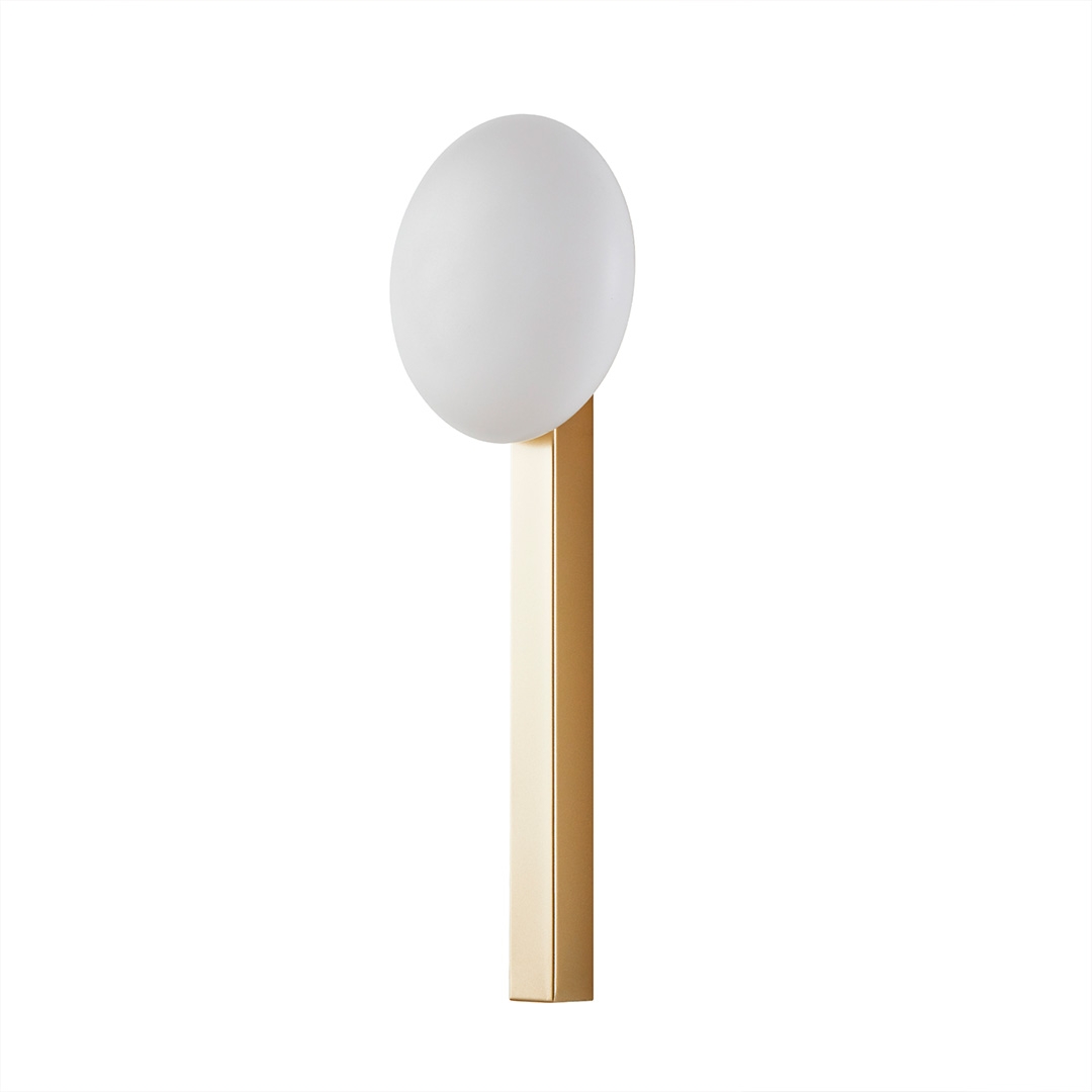 Arandela Nordecor Lolli 5 watts 3000K Ouro Champagne IP20 440x170x32mm Bivolt 2926