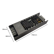 Fonte 12V Nordecor Nord 10A 120 watts Bivolt IP20 170x60x30mm 7288