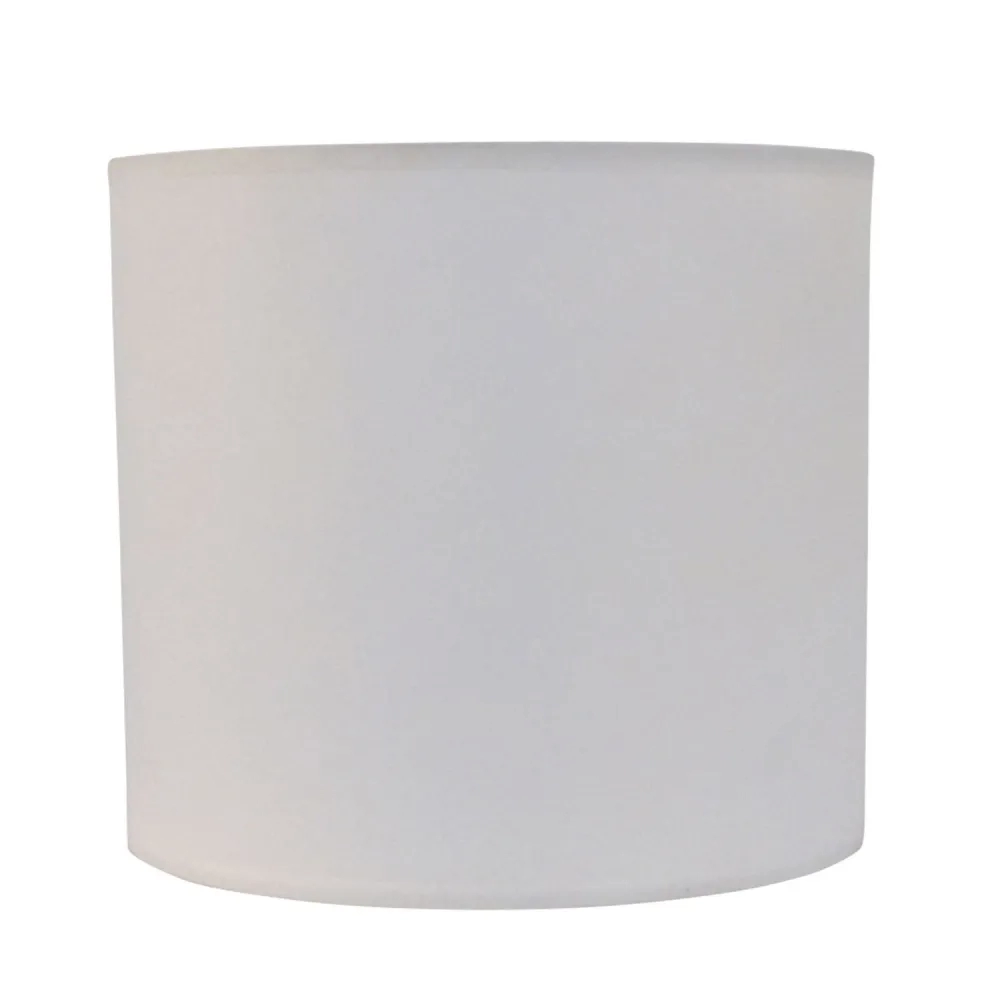 Cúpula Bella Basic Tecido Branco Ø200x180mm EX760BR