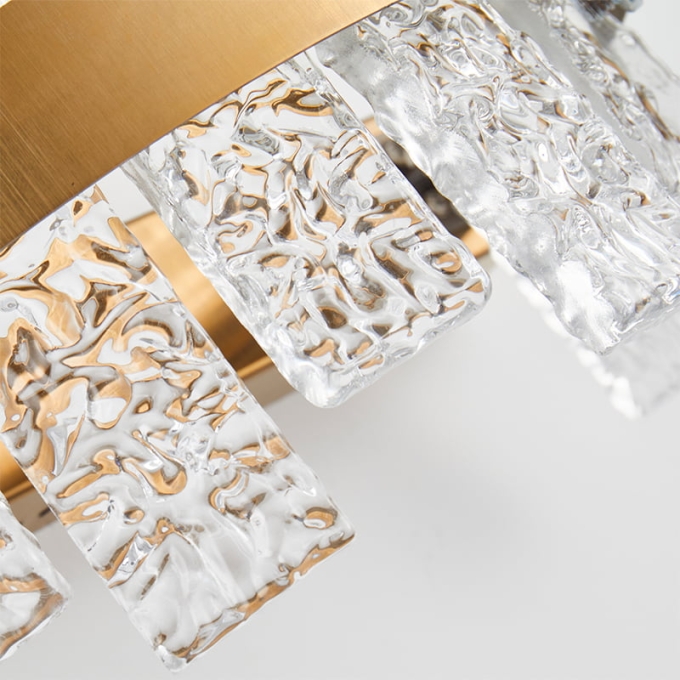 Arandela Nordecor Lowy 12 watts 3000K Dourado Brilho IP20 300x55mm Bivolt 2765