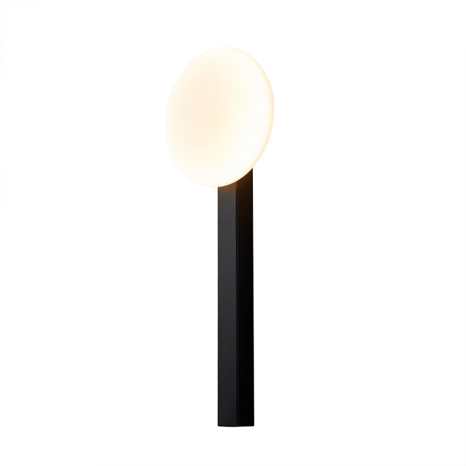 Arandela Nordecor Lolli 5 watts 3000K Preto IP20 440x170x32mm Bivolt 2925