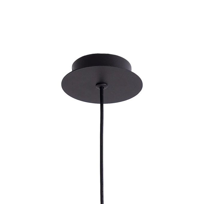 Pendente Bella Pituco Rose Gold e Preto 1L GU10 Ø100x187mm ML015B