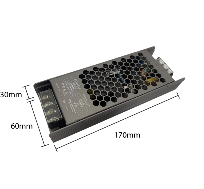 Fonte 12V Nordecor Nord 8,3A 100 watts Bivolt IP20 170x60x30mm 7287