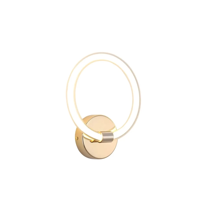 Arandela Bella Puro Metal Dourado 9 watts 3000K 60x200x230mm KA007