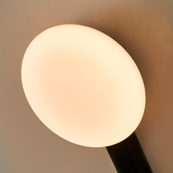 Arandela Nordecor Lolli 5 watts 3000K Preto IP20 440x170x32mm Bivolt 2925