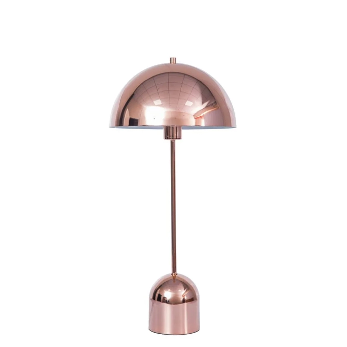 Abajur Bella Glo Metal Cobre 1L E27 Ø300x500mm GL014E