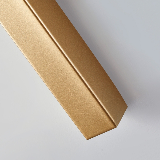 Arandela Nordecor Lolli 5 watts 3000K Ouro Champagne IP20 440x170x32mm Bivolt 2926