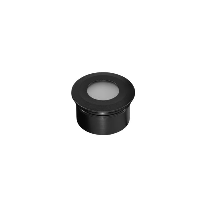 Mini Balizador Direct Light Redondo 0,5 watts 2700K Bivolt IRC90 IP66 Ø44mm DL EB3