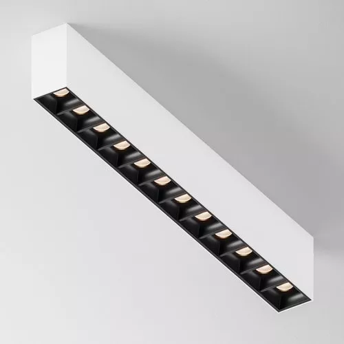 Luminária Powerlume Dot Line Sobrepor Alumínio 20 watts 36° IP40 33x318mm DOTSBP-20W