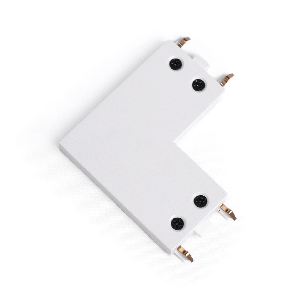 Emenda para Trilho Eletrificado Magnético Nordecor Kay L Branco 53x53x26mm 6717