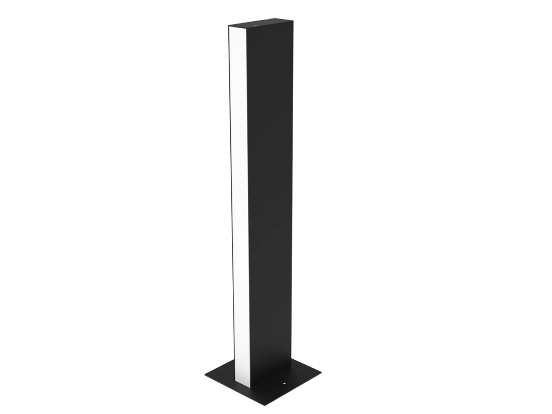 Poste Balizador Powerlume 12 watts IP65 Alumínio 500x89mm﻿ Bivolt PBL-FD12W