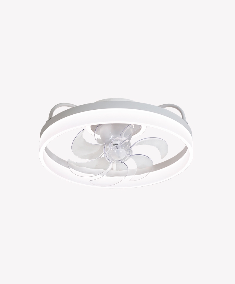 Ventilador de Teto Opus LED Air Ivory Branco 40 watts Multitemperatura Ø460mm IP20 Bivolt OPS 86329