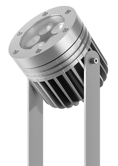 Finco de Jardim Powerlume 15 watts IP67 Alumínio e Difusor Acrílico Bivolt 350x121x97mm FJX15W