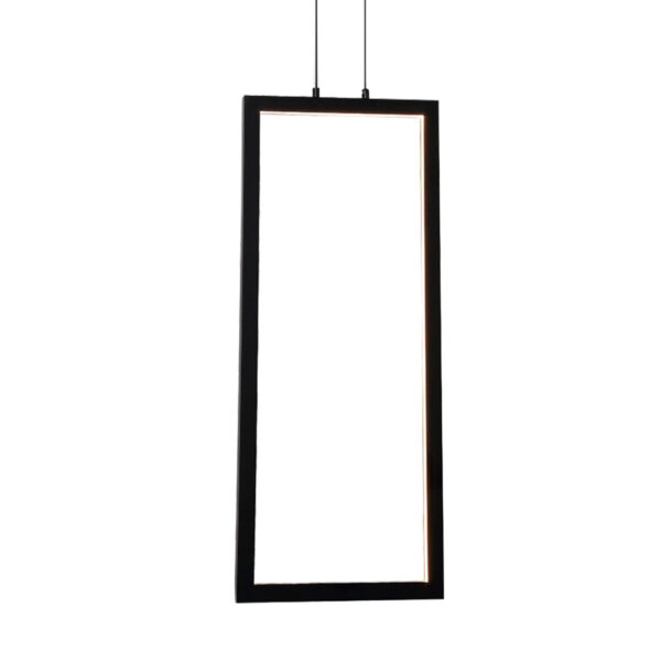 Pendente +Luz Montaggio Metal e Acrílico Branco 32 watts 2700K 242x582x1200mm PE-101/32.27PF