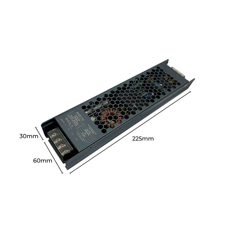 Fonte 24V Nordecor Nord 10,4A 250 watts Bivolt IP20 225x60x30mm 7298