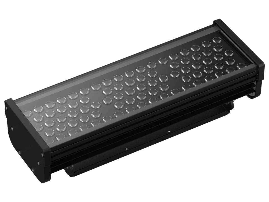 Projetor Powerlume Longo Alcance Facho 4° 90 watts IP67 Alumínio e Difusor Vidro Bivolt 180x542mm PLA90W