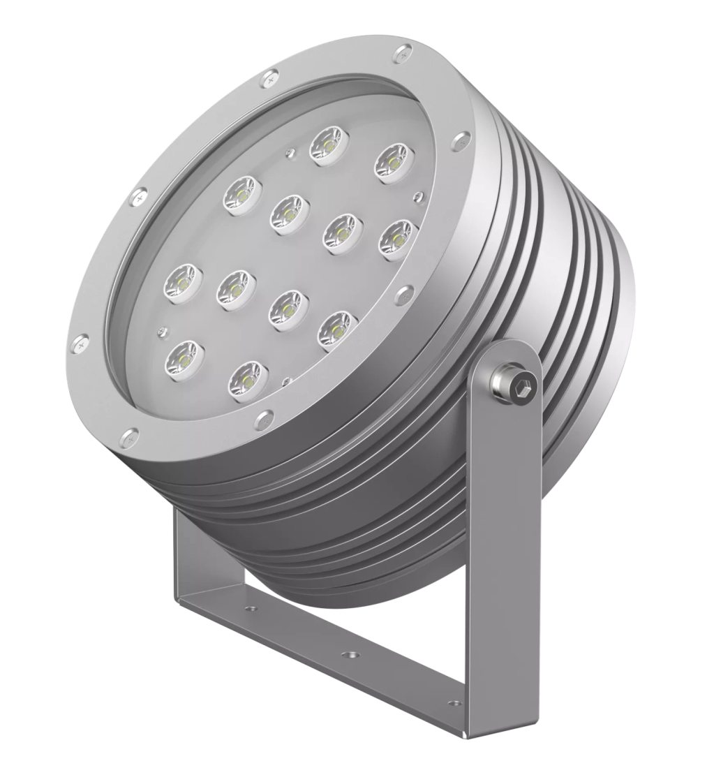Projetor Powerlume 36 watts IP67 Alumínio e Difusor Acrílico Bivolt 192x102x230mm PJ36W