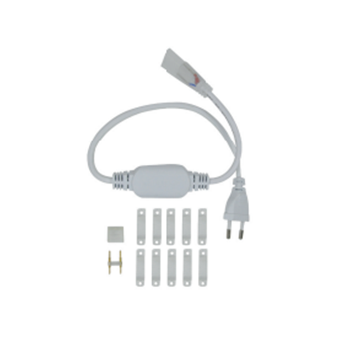 Conector para Fita de LED Siliconada Nordecor 8A 8mm (7257/7258/7259/7260/7261/7262) Kit com 10 Unidades 7263