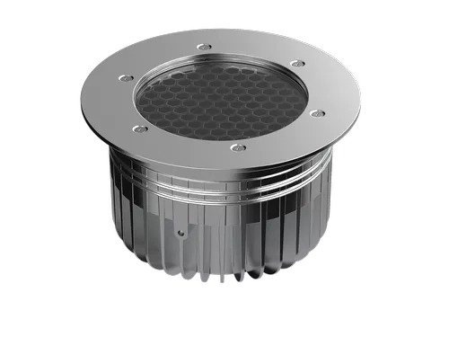 Embutido de Solo Powerlume 20 watts IP67 Alumínio e Difusor Acrílico Bivolt 126x177x150mm ESX20W