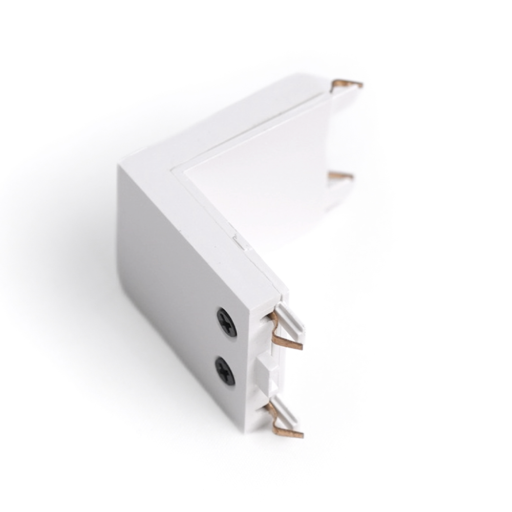 Emenda para Trilho Eletrificado Magnético Nordecor Kay Parede Branco 35x35x26mm 6720