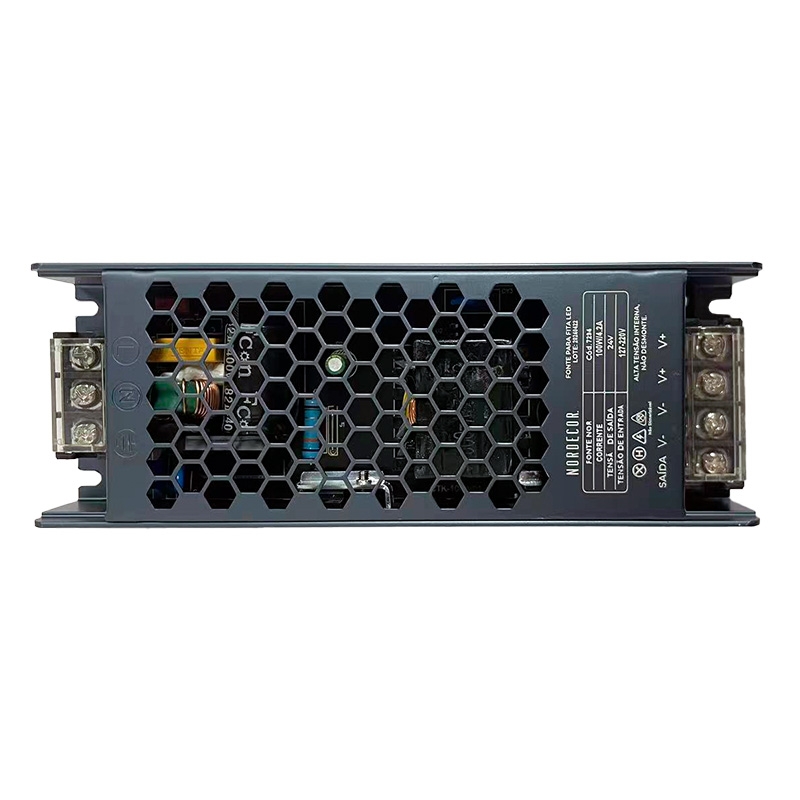 Fonte 24V Nordecor Nord 4,1A 100 watts Bivolt IP20 225x60x30mm 7294
