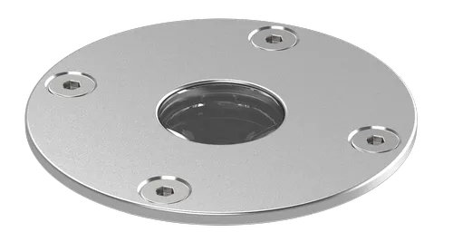 Embutido de Solo Powerlume 3 watts IP67 Alumínio e Difusor Acrílico Bivolt 108x44x40mm ESX3W