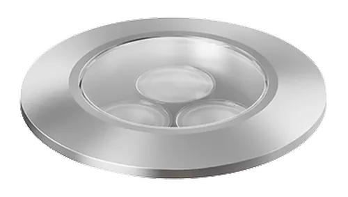 Embutido de Solo Powerlume 9 watts IP67 Alumínio e Difusor Acrílico Bivolt 125x82x76mm ESX9W