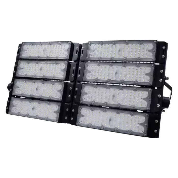 Projetor Led Nordecor Dune Pro Externo 400 watts 6500K IP66 Preto 685x105x370mm 5053