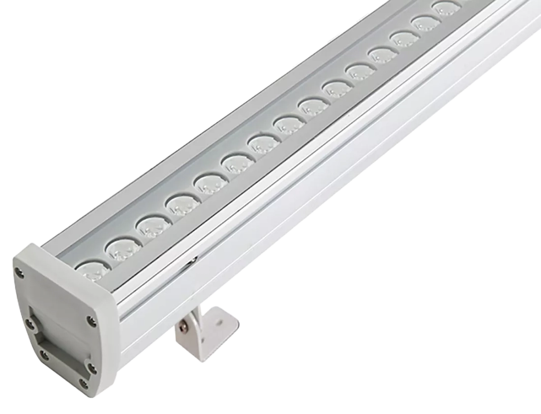 Projetor Powerlume 36 watts IP67 Alumínio e Difusor Vidro Temperado Bivolt 1000x76x88mm PL36W
