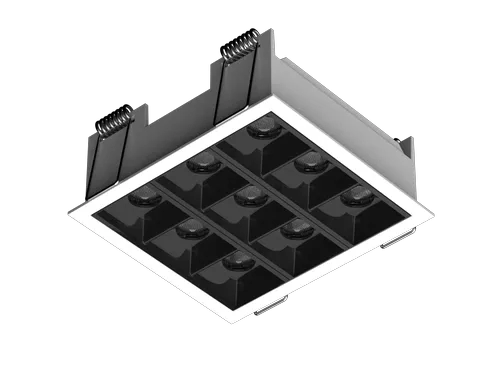 Luminária de Embutir Powerlume Dot Line 17 watts 36° IP40 102x92x38mm Bivolt DOTEMB-Q-17W