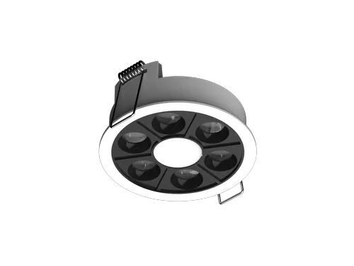 Luminária de Embutir Powerlume Dot Line Redondo 14 watts 36° IP40 Ø83x34mm Bivolt DOTEMB-R-14W