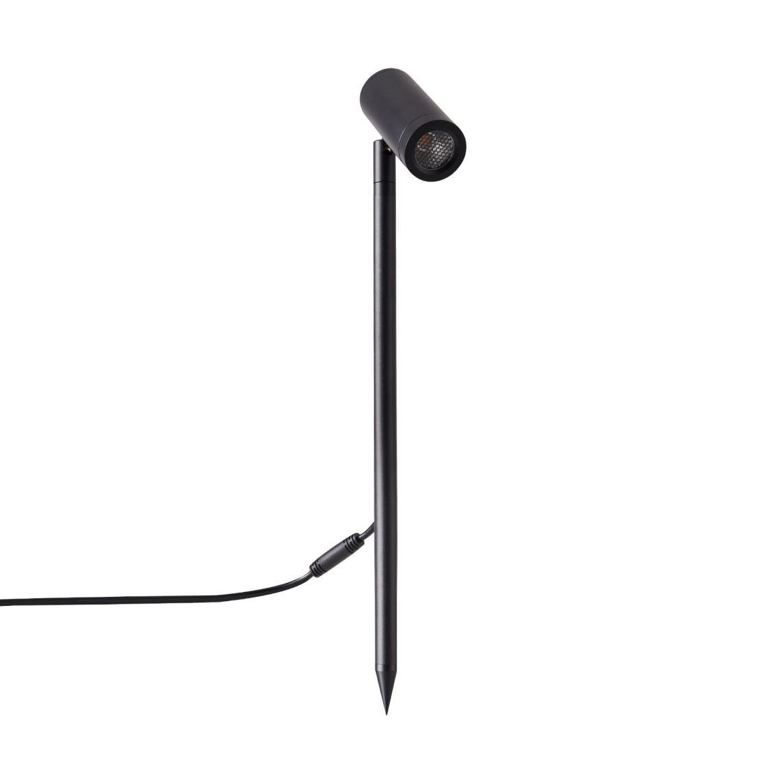 Espeto Nordecor Daya Preto 15 watts 2700K IP67 24° Antiofuscante IRC97 Bivolt Ø60x400mm 6630
