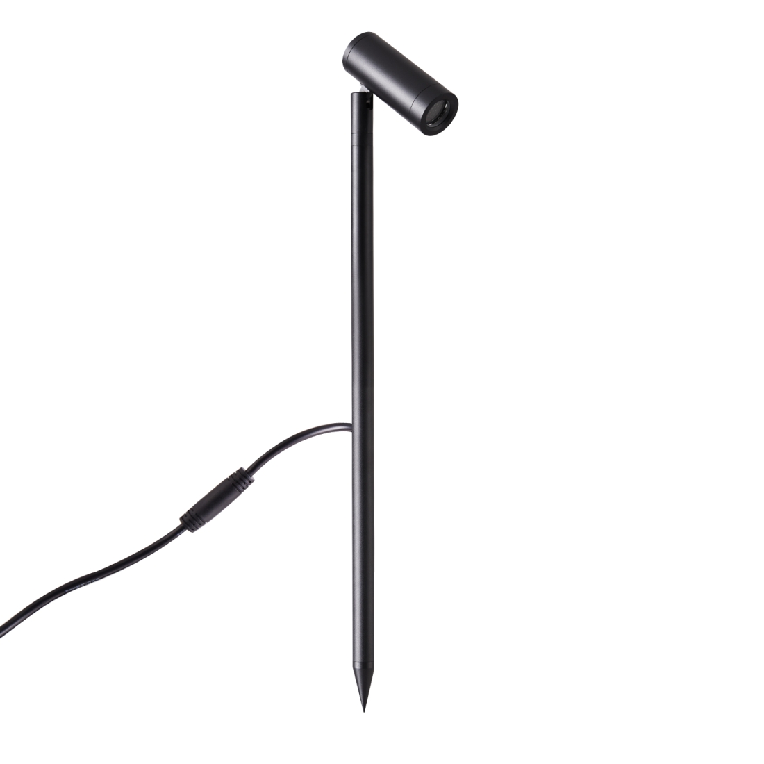 Espeto Nordecor Daya Preto 7 watts 2700K IP66 24° Antiofuscante  IRC97 Bivolt Ø40x400mm 6628