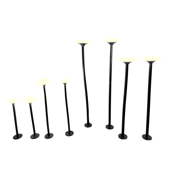 Luminária Nordecor para Jardim Pilze 4x2w e 4x3w 3000K  24V IP67 8 Unidades 6613