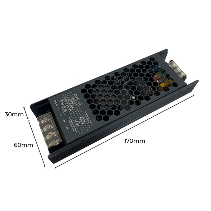 Fonte 24V Nordecor Nord 6,25A 150 watts Bivolt IP20 170x60x30mm 7296